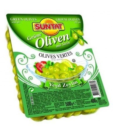 Olives vertes C.li 400g vak.