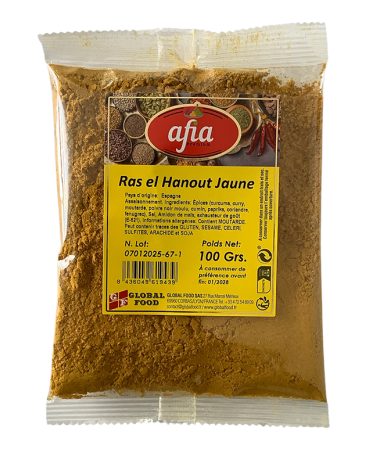 AFIA Ras EL Hanout Jaune 100Gr