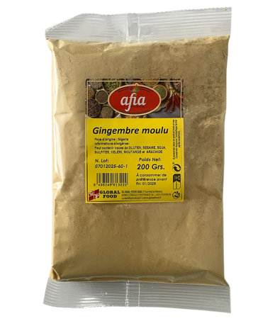 AFIA 200Gr Gingembre Moulu