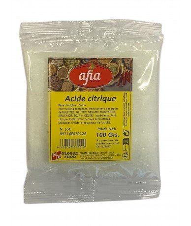 AFIA Acide Citrique 100Gr