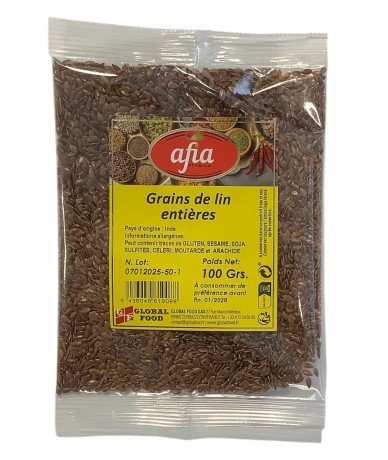 AFIA Graines de Lin 100Gr