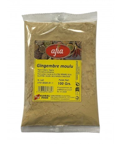 AFIA Gingembre Moulu 100Gr