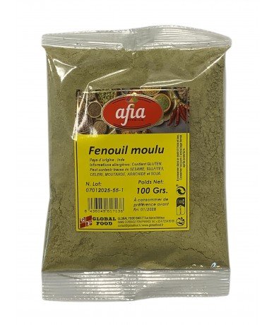 AFIA Fenouil Moulu 100Gr