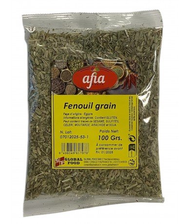 AFIA Fenouil Grain 100Gr