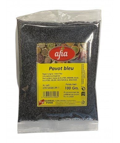 AFIA Pavot Bleu 100Gr
