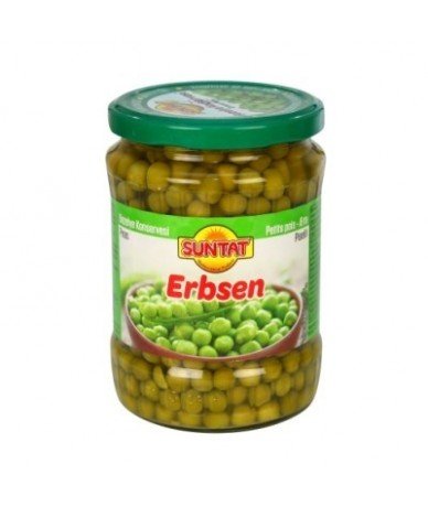 Petits pois bouillis en...