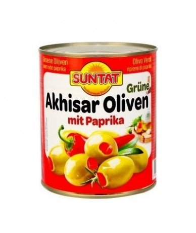Olives vertes au poivre...