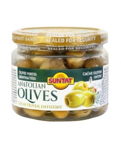 Olives vertes non mûres en...