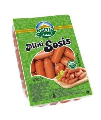 Mini saucisse Esma 400g vak.