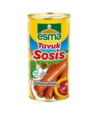 Saucisse de poulet Esma 250 g