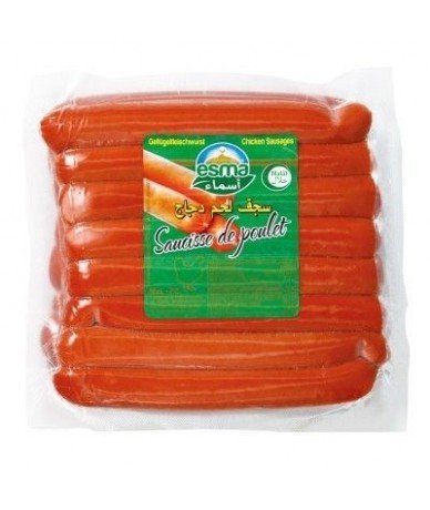 Saucisse de poulet ESMA 800 g