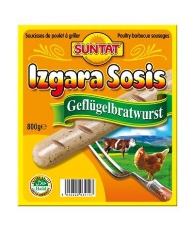 Saucisse grillée 800g sous...
