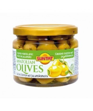 Olives vertes au jalapeño...