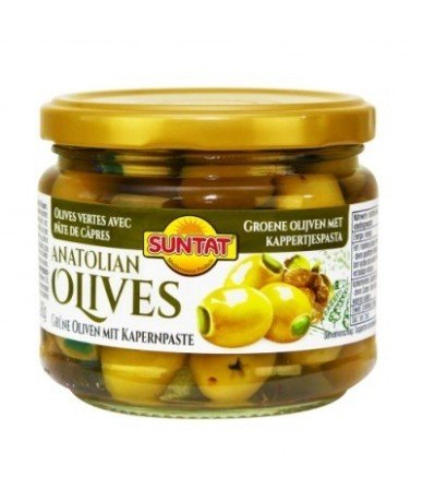 Olives vertes aux câpres...