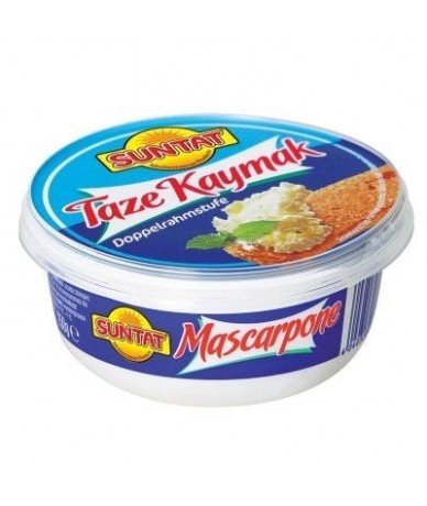 Crème fraîche au mascarpone...