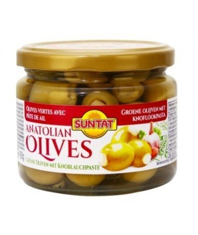 Olives vertes à l'ail 300...