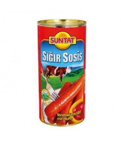 Saucisse de buf en boîte...