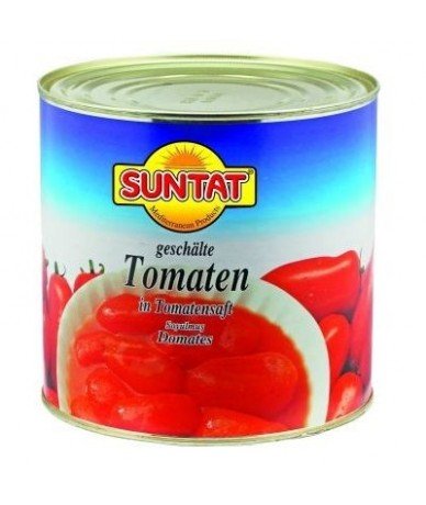 Tomates pelées en conserve...