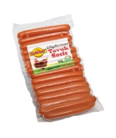 Saucisse de poulet 1,5 kg va.