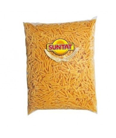Pâtes coupées latéralement...